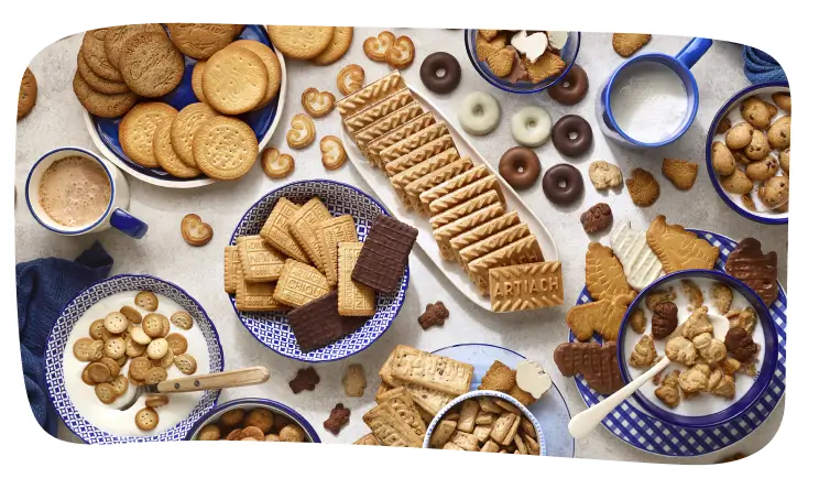 Bodegón de galletas Artiach