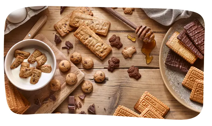Bodegón de galletas Artiach
